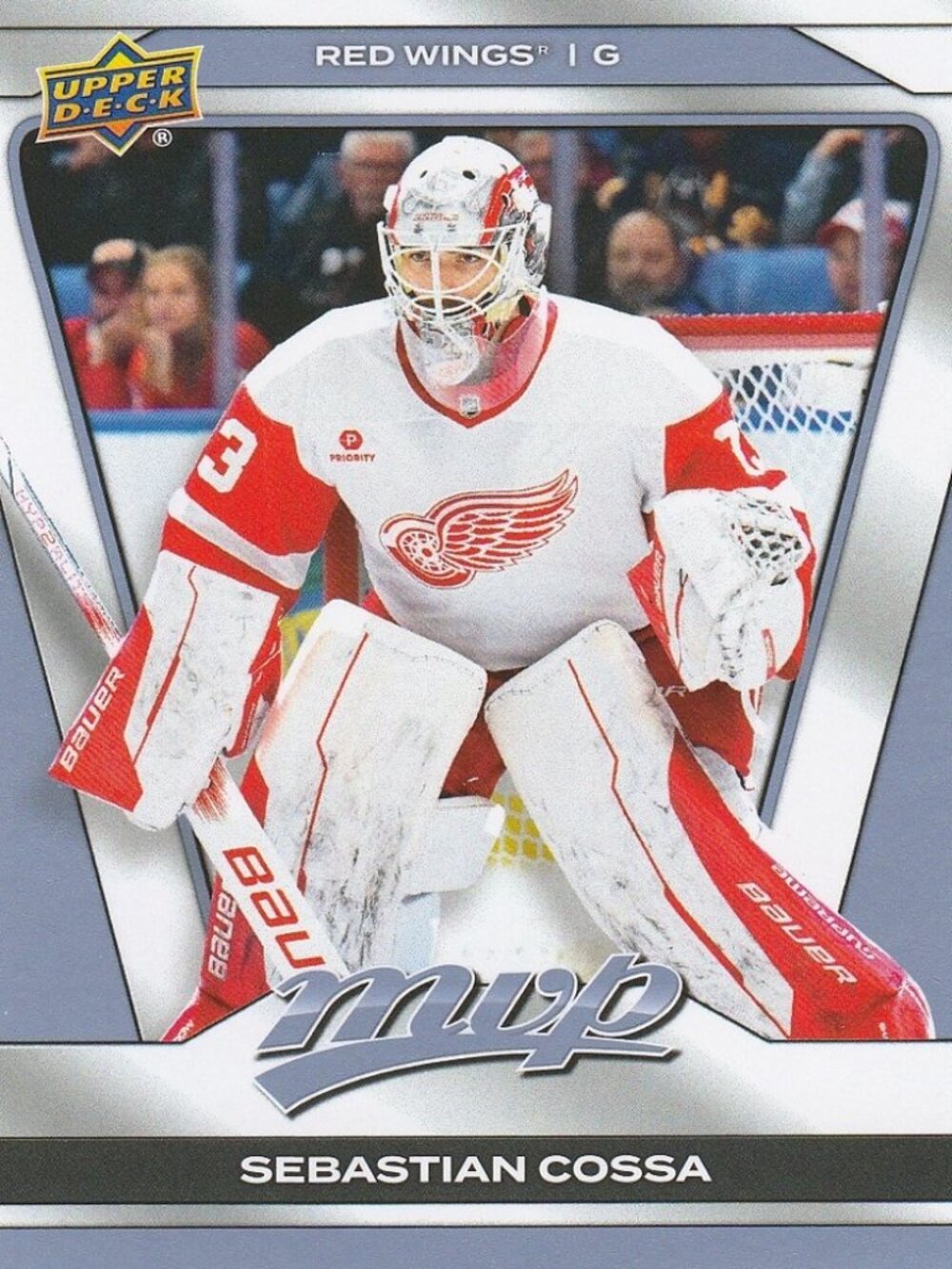Sebastian Cossa Hockey Card